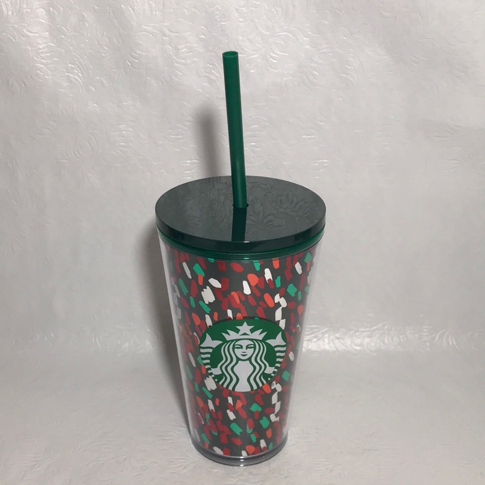 STARBUCKS Confetti Cup Cold Cup Acrylic Tumbler